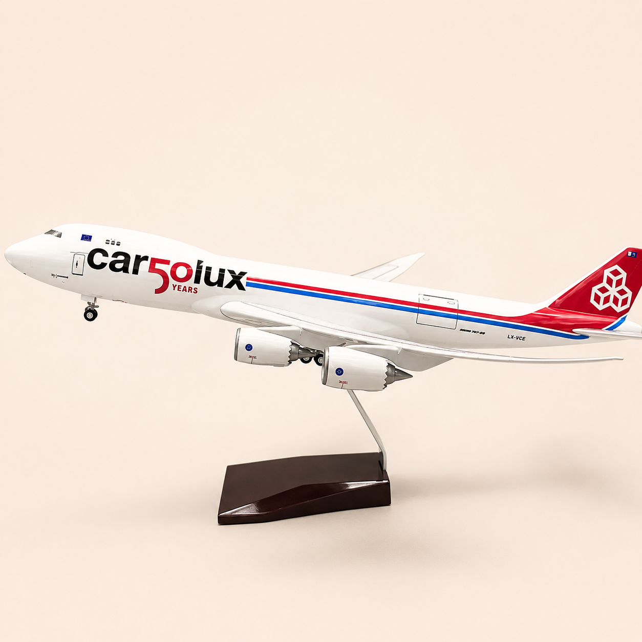 Cargolux Boeing 747-8F 1:157 Scale Airplane Model – 47 cm / 18.5 in