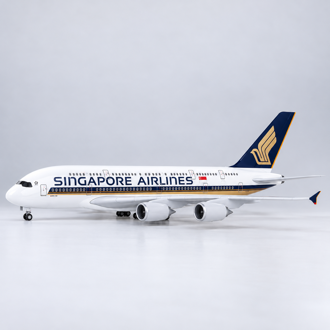 Singapore Airlines A380-800 1:160 LED Aircraft Model | 45.5cm