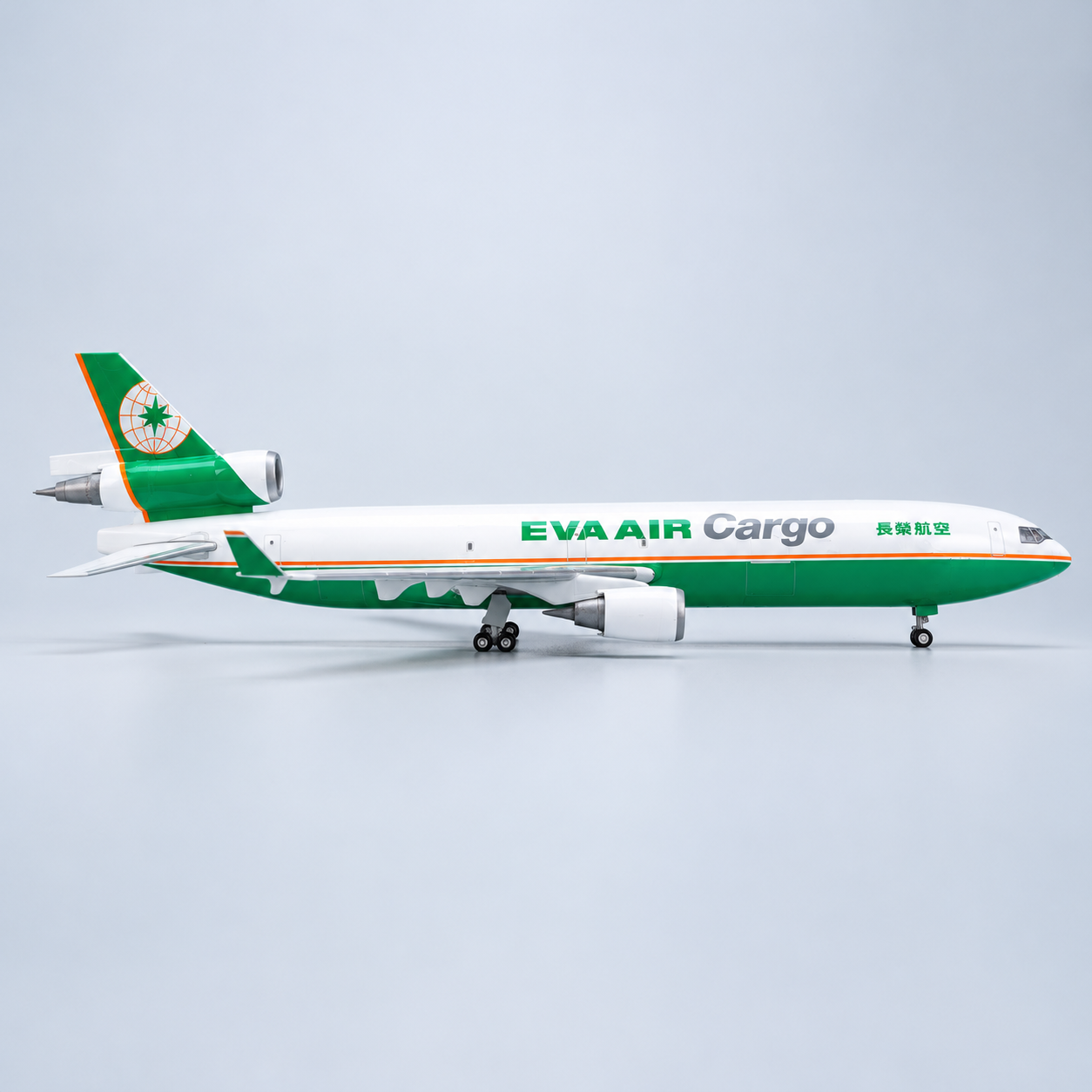 EVA Air Cargo MD-11 1:130 Resin Aircraft Model | SkyCraft Models
