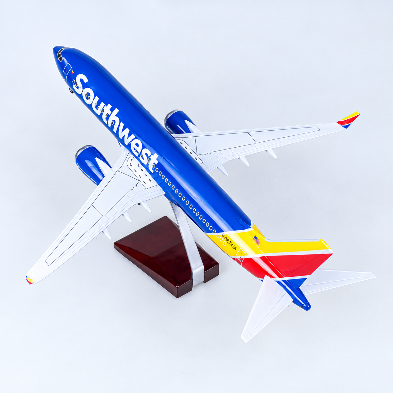 Southwest Airlines Boeing 737 MAX 1:85 Scale  LED Aircraft Model