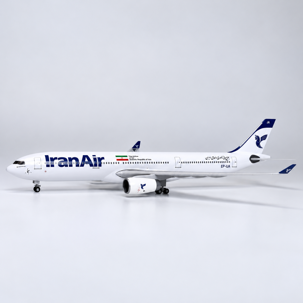 Iran Air Airbus A330 1:135 LED Aircraft Model | SkyCraft Models