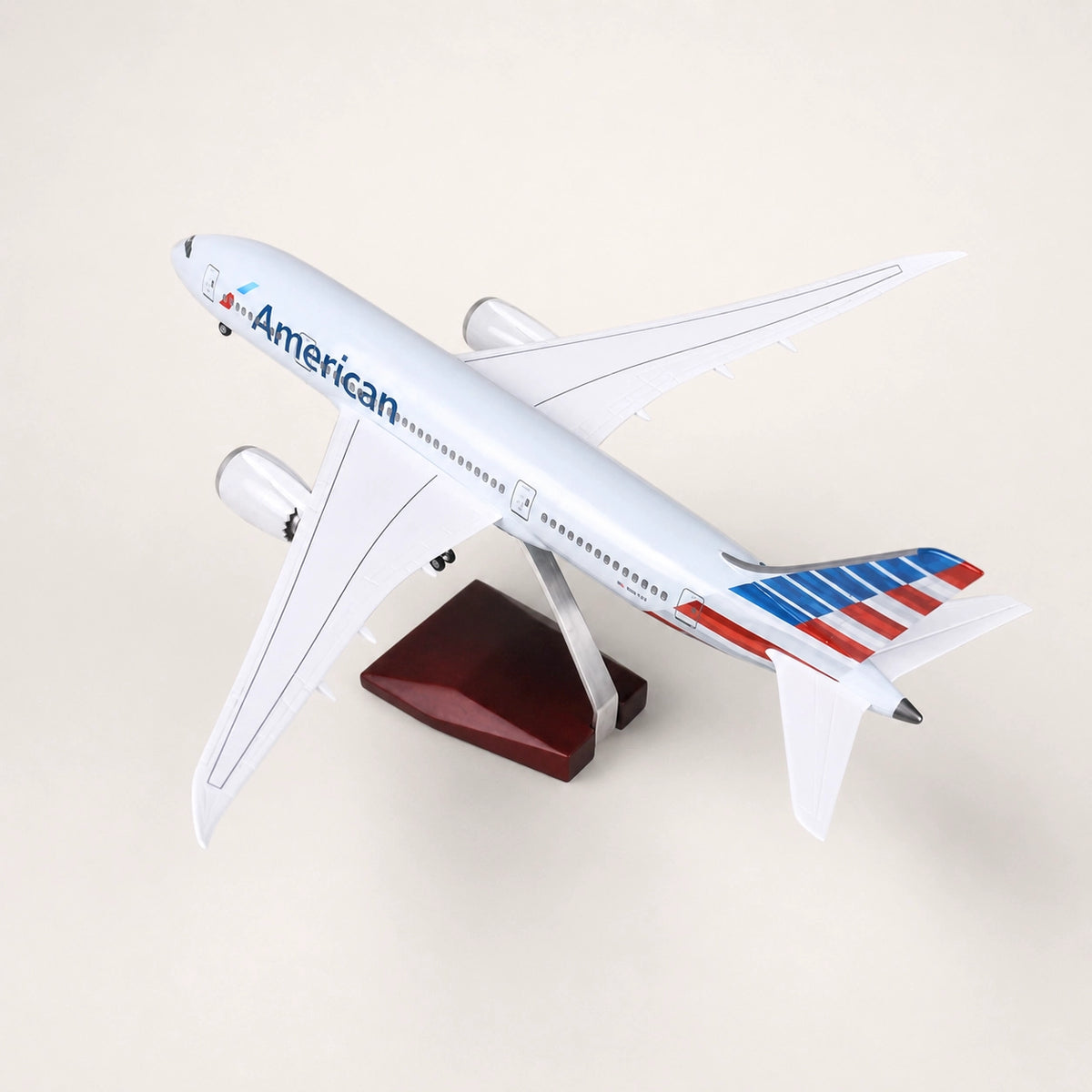 Boeing 787 American Airlines – 1:130 Scale – 43cm / 16.9in – LED Airplane Model