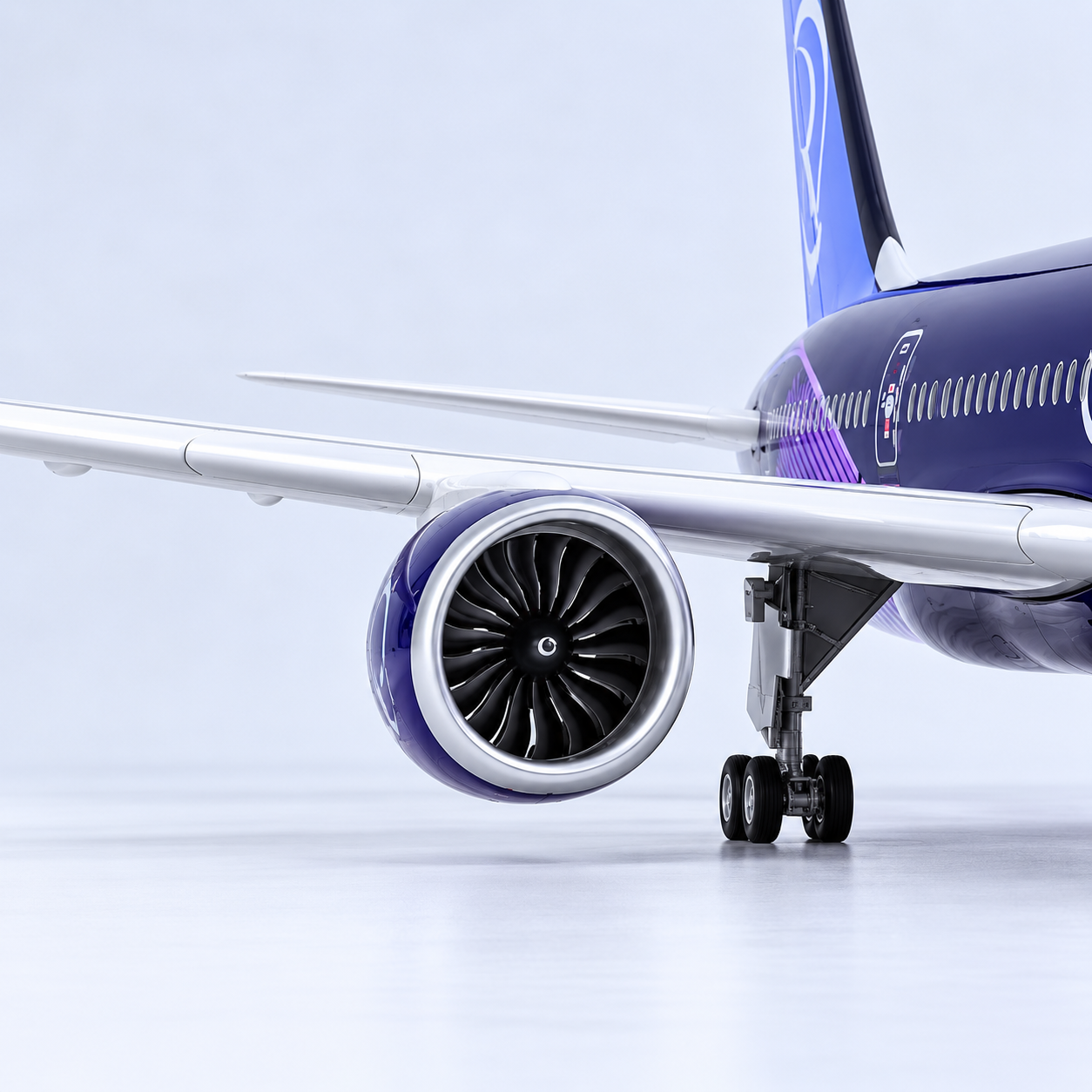 Riyadh Air Boeing 787-9 Dreamliner 1:130 Scale Aircraft Model 