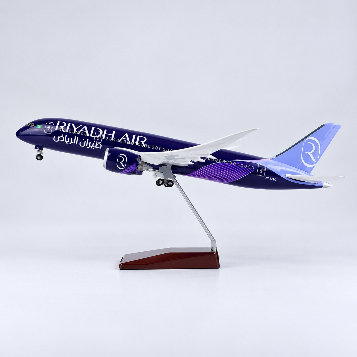 Riyadh Air Boeing 787-9 Dreamliner 1:130 Scale Aircraft Model 
