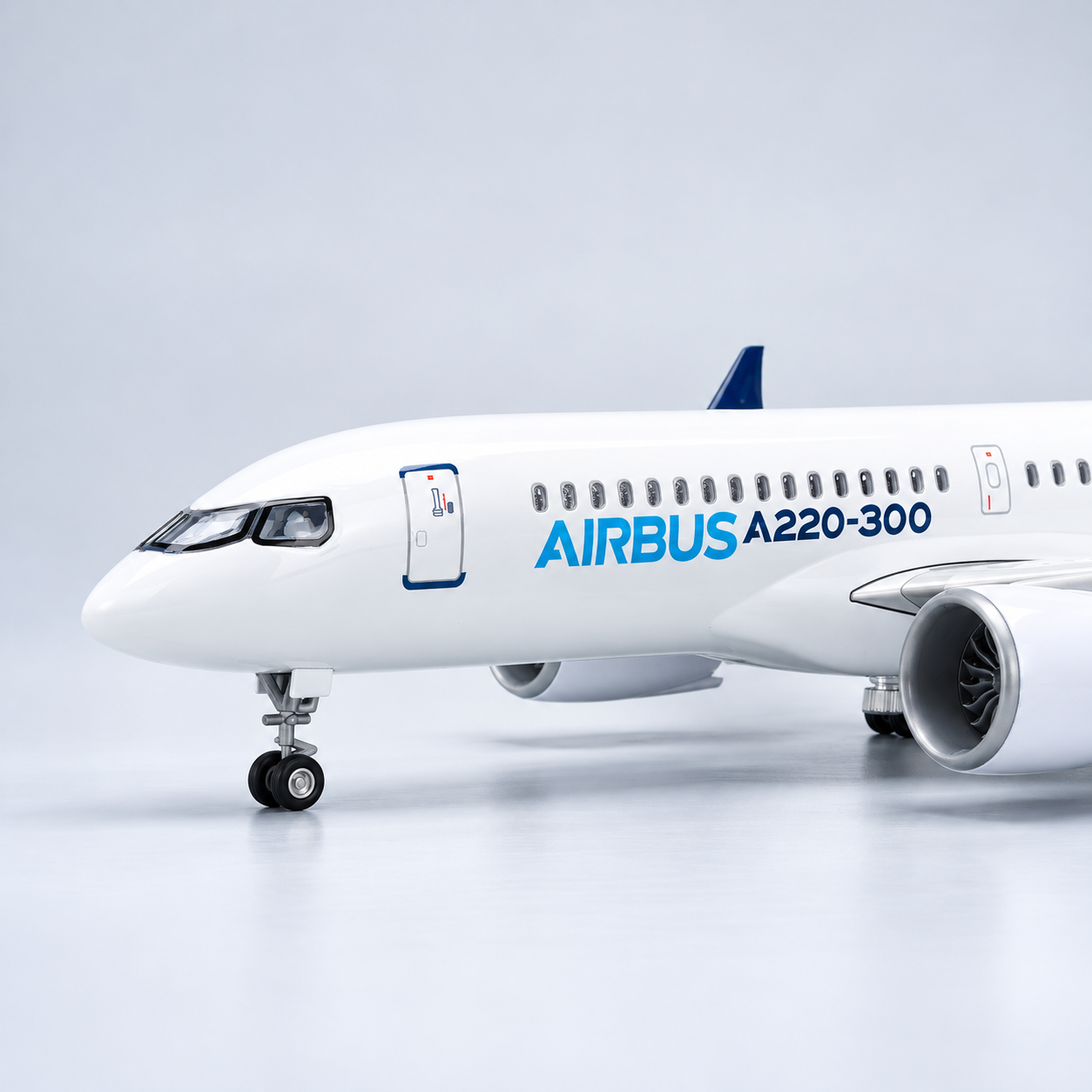 Airbus A220-300 1:100 LED Aircraft Model – 38cm