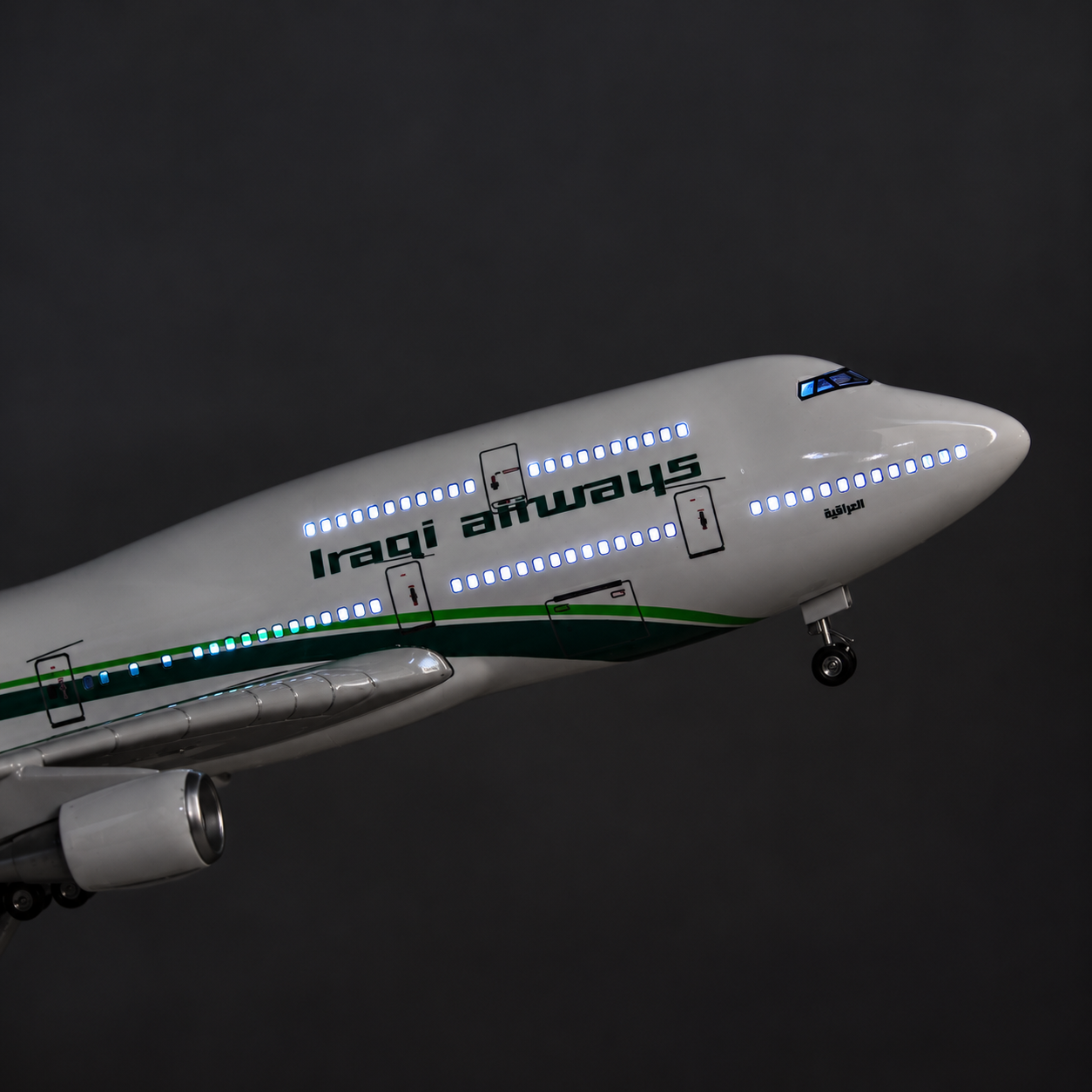 Iraqi Airways Boeing 747-400 LED Model 1:150 | SkyCraft Models