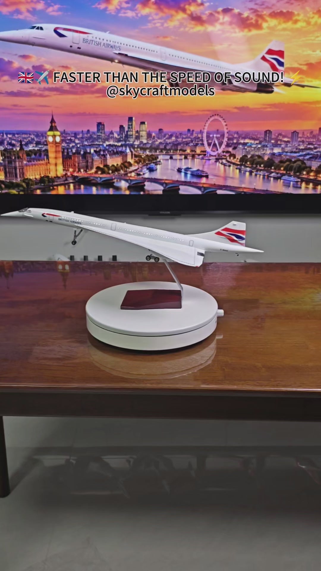 Oman Air Boeing 787-9 1:130 LED Aircraft Model | 43cm – Skycraft Models